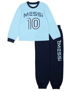 NWT Messi Collection Kids Pajama Set Soccer Futball Football Lionel 10 PJ